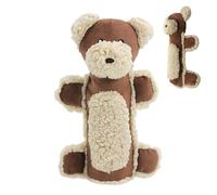 Fravsiu Dog Squeak Toys, Plush Chew Dolls, Soft Squeaky Pet Companion, Interactive Teeth Cleaning Toy for Aggressive Chewers Enrichment and Boredom, 11.81x7.09x3.94 pulgadas