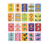Fravsiu Engaging Puzzle Deck, Smart Logic Cards, Colorful Play Set, Interactive Classroom Learning Activity, Fun Preschool Travel Entertainment, Learning Gear for Children, Students, Kids, 21 x 14,8