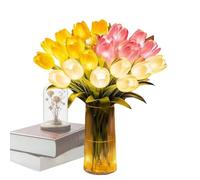 Fravsiu Flower Night Light, Romantic Floral Lamp, Soft Glow Reading Iluminación, Decorative Ambient Lighting Fixture for House Living Room Bedroom Office Table Bedside Outdoor Family Women