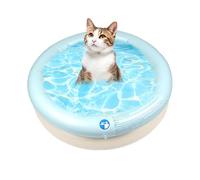 Fravsiu Foldable Pet Pool - Portable Dog Bath Tub, Puppy Swimming Pool with Leakproof Base, Non Slip Bath Tub for Small Medium Pets in Pet Supplies, Indoor Outdoor Use, for Backyard Patio