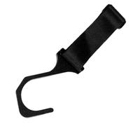 Fravsiu Gancho para volante de coche, suspensión de volante de liberación rápida | Volantes ajustables asegurados | Coche con soporte para parabrisas de aleación de aluminio, gancho multiusos, para