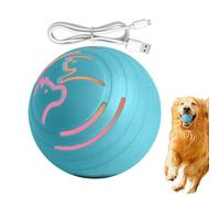 Fravsiu Interactive Rolling Ball for Cats and Dogs | Automatic Rolling Ball for Cats and Dogs | Bite-Resistant Interactive Bouncing Power Ball | Moving Automatic Ball Toy for Small Cats and Dogs