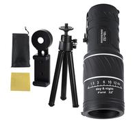 Fravsiu Monocular para Adultos - Monocular de Mano 16x52 | Ligero de Alto Poder para Observación de Aves, Senderismo, Acampada, Aprendizaje y Exploración del Mundo