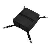 Fravsiu Paddle Board, Deck Bag with Mesh Zipper Design, Lightweight Surfboard Carry Pouch, Multiusos Use Waterproof Compartment for Water Bottles, Cold Drinks and Personal Items, Black