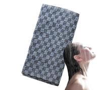 Fravsiu Paños de baño para lavado corporal, esponja para la espalda | Toalla extra larga para adultos | Toallitas de ducha, Toallitas suaves, Toallas corporales, Exfoliación