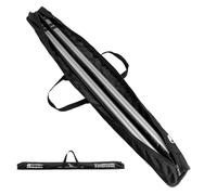 Fravsiu Plegable Storage Pouch, Water Resistant Bag, Portable Pole Case, Heavy Duty Handle Carry Bag Hiking Poles Storage Bag Walking Stick Tent Pole Oxford Cloth Trekking for Pole Bag, Negro,
