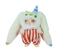 Fravsiu Plush Doll Colgante, Dibujos Animados Figura Colección Toy, Cartoon Character Decoration, Bag Charm Plush Doll, Dibujos Animados Imagen Diseño Colgante, Soft Toy Backpack Accessory for Teens