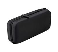 Fravsiu Portable Hard Drive Case, Shockproof Travel Enclosure, Lightweight Cylindrical Storage Bag, Adjustable Handle, Laptop Computer Accessory for Travel Transfer, 7.87x3.94x1.97 Inches