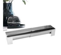 Fravsiu Semi Cylindrical Stainless Steel Mousse Molds | Adjustable Postre Baking Mold | Perfect for Cakes, Pastries, and Mousse | Ideal for Professional Cafes and Restaurants