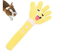 Fravsiu Squeaky Dog Toys, Pet Teething Toys, Palm-Shaped Dog Toy, Plush Squeaky Toy, Best Squeaky Dog Toys Cute Plush Toys for Interactive Dog Play and Teething Puppies 45x20cm