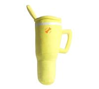 Fravsiu Squeaky Pet Toy, Water Cup Shape Toy, Interactive Pet Toy, Stuffed Dog Toy, Squeaky Dog Playtime Soft and Cuddly Dog Toys Squeaky Water Cup Dog Toy Interactive Plush Chew Toys for Dogs