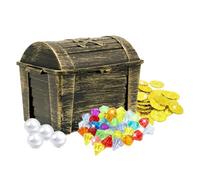 Fravsiu Treasure Pool, Diving Game, Colorful Gems Pirate Treasure Case Underwater, Gemstone Hunting Preschool Learning Activities, Activity for Swimming Lessons Summer Camp, 5,91 pulgadas