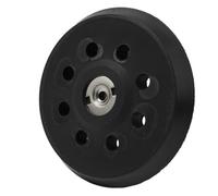 Frawacy Disco de lijado de 125 mm 8 agujeros de repuesto para Metabo SXE 325 Intec 425 Turbotec 631220000 Negro