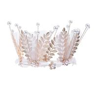 FRCOLOR 1 Con Adornos De Hojas De Princesa De Mujer Tocado De Fiesta Diadema Decorativa Para Elegante De Fiesta Acrílica