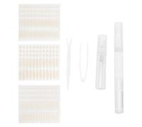 FRCOLOR 1 Juego conjunto de pegatinas de doble párpado perfume alienígena para mujer falso kit de maquillaje kit maquillaje etiqueta engomada del ojo etiqueta invisible del párpado Papel