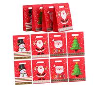 FRCOLOR 1 Juego De 12 Piezas bolsa de para bolsa de dulces bolsas de dulces de navidad Marrón bolsa de papel portátil bolsas de embalaje comida