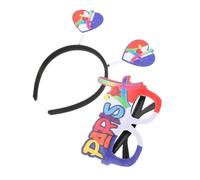 FRCOLOR 1 Juego De Diadema Con Forma De Corazón Para Gafas Diadema Deportiva Para El Pelo Diadema Con Forma De Corazón Diadema Creativa De Plástico