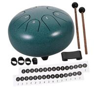 FRCOLOR 1 Juego de Lengüeta Kit Completo Instrumento Musical para Educación y Sanación Mental Incluye Accesorios y Partituras Inglés