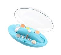 FRCOLOR 1 Juego De Uñas Automático Cortaúñas Encarnadas Cortauñas Led Para Mascotas Recortadora Taladro De Uñas Para Uñas De Gel Cortaúñas Eléctrico Clíper Resina Abdominal Blue