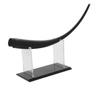 FRCOLOR 1 Juego Modelo De Pestañas Expositor De Pestañas Grandes Pestañas Postizas Grandes Mostrar Accesorio De Pestañas Modelo De Simulación De Pestañas Postizas Black Acrílico Base