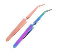 FRCOLOR 1 Juego Pinzas Para Dar Forma A Las Uñas Herramienta De Arte De Uñas Kit De Manicura Cortauñas Con Recogedor Esmalte De Uñas Cortauñas Para Dedos Consejo Acero Inoxidable 2 Piezas