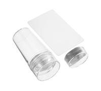 FRCOLOR 1 Juego sello de uñas kit de estampado de uñas estampador de uñas cosas de uñas stamping para uñas alicate cortauñas sello de punta francesa suministros de arte de uñas el plastico