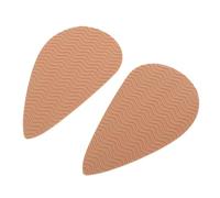 FRCOLOR 1 Par Adhesivos antideslizantes para protector señoras pegatinas empuñaduras de zapatos de tacón alto empuñaduras antideslizantes para zapatos pegamento de rejilla Caqui
