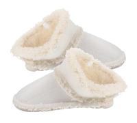 FRCOLOR 1 Par Agregar arrastre de algodón chicas plantillas esponjosas Chicos plantillas de zapatos zapatillas de plantilla gruesa de invierno insertos para zapata con agujeros