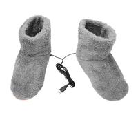 FRCOLOR 1 Par De Zapatos Eléctricos Cálidos Zapatos Cálidos Para Mujeres Masajeadores Eléctricos Almohadilla Térmica A Batería Calentador Para Oficina Almohadilla Térmica Recargable
