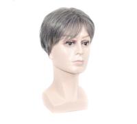 FRCOLOR 1 Pc peluca de pelo con flequillo peluca de pelo natural s para mujer s con flequillo lace front cubierta de de moda de fibra de alta temperatura