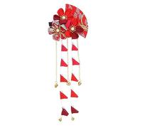 FRCOLOR 1 Pc Pinzas Para El Cabello Para Mujer Horquillas De Kimono Japonés Accesorios Para El Cabello Anime Pasador De Pelo Japonés Para Niña Flor De Cristal Borla Sector Niño Pequeño