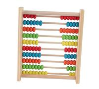 FRCOLOR 1 Pieza Abaco Educativo de Madera para Juguete Didáctico con de Cálculo para Desarrollar Habilidades Matemáticas y