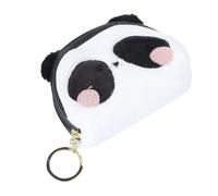 FRCOLOR 1 Pieza Billetera De Monedas De Animales De Lujo Bolsa Llave Monedero De Peluche Bolso Infantil Monedero Relleno Monedero Pequeño Precioso Monedero Mini Bolso Felpa