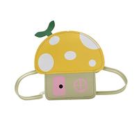 FRCOLOR 1 Pieza Bolsa de Accesorios para bebés Bolsa de Hongos para Sling Bag Shoulder Bag Present Bag Bolsa de Cambio para Monedero de Dibujos Animados para Cuero PU Yellow