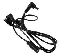 FRCOLOR 1 pieza Cable de Alimentación para Efectores de Guitarra Eléctrica Conector de Negro Diseño de Aislamiento de Ruido Compatible Mayoría de Pedales