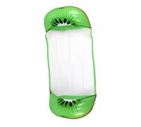 FRCOLOR 1 Pieza Colchoneta Flotante Inflable con Respaldo para Adultos Diseño de Frutas para Piscinas y Verano Kiwi