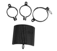 FRCOLOR 1 pieza Filtro Antiviento para Micrófono U Shape Cubierta Duradera y Práctica Protección Contra Salpicaduras para Grabación y