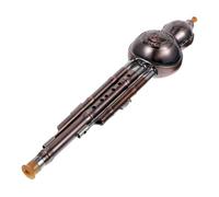 FRCOLOR 1 pieza Flauta de Cucurbitáceas Hulusi C con Estuche para Principiantes Instrumento Musical Chino para Amantes