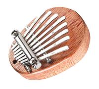 FRCOLOR 1 pieza Kalimba de Teclas de Madera para Principiantes Instrumento Musical Pulgar de Usar Piano Miniatura Portátil con Sonido para Ambientes Placenteros