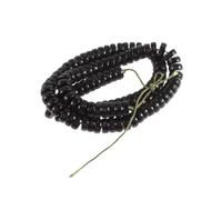 FRCOLOR 1 Pieza pulsera de cuentas de oración pulsera hecha a mano collar de cáscara de pulsera de cáscara de joyas de doble propósito De madera Black