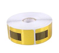 FRCOLOR 1 Rollo 500 Piezas Herramienta Ferramentas Gel Constructor Uñas Extensión De Puntas De Arte De Uñas Guía De Arte De Uñas Pegatinas Puntas De Uñas Formas De Uñas Rectángulo Extender