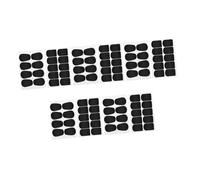 FRCOLOR 10 Hojas Parches Cojín para Boquilla de Saxofón y Clarinete Transparente Silicona Protectores Invisibles para Práctica y Presentaciones