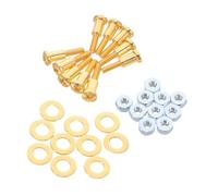 FRCOLOR 10 Juegos De Tornillos Eléctricos Para Cortapelos Tornillos De Fijación Tuercas y Juntas Para Reparación De Máquinas De Cortar Pelo