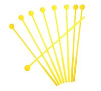 FRCOLOR 10 piezas Baquetas para Tambor de de Baquetas de Percusión de Plástico para Instrumento Musical para Marimba y Xilófono Accesorios de Rendimiento para Infantil