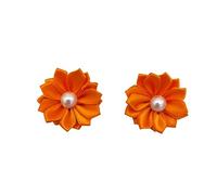 FRCOLOR 10 Piezas Cabeza de Flor Suministros para Mascotas Diademas Diademas de pétalos Bandas para el Pelo de Mascotas Cintas para el Pelo de Perro Corbata de moño Venda Accesorios