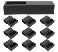 FRCOLOR 10 piezas caja caja caja de almacenamiento para lápiz labial desodorante para desodorante casero embalaje fuerte cajón contenedor material a granel muestra de cartón
