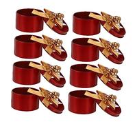 FRCOLOR 10 Piezas Caja de Dulces de Obsequio Rojo para Bodas Dulces Contenedor de Obsequio para Fiestas Caja de Boda Porta Golosinas