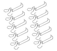 FRCOLOR 10 Piezas De Abrazaderas De Cable Para Paneles Solares Ganchos Para Cables Abrazaderas De Montaje Para Paneles Solares