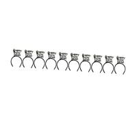 FRCOLOR 10 Piezas Diadema De 2023 Diadema De Maquillaje Diadema Con Purpurina Accesorios Para El Cabello Para Feliz Diademas Cebolla En Polvo