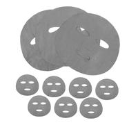 FRCOLOR 10 Piezas Hoja De De Bricolaje En Facial Seca De Niña Spa Máscara De Papel Tela De Fibra Dark Grey